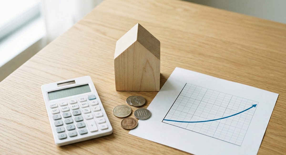 住宅ローン金利上昇のイメージ