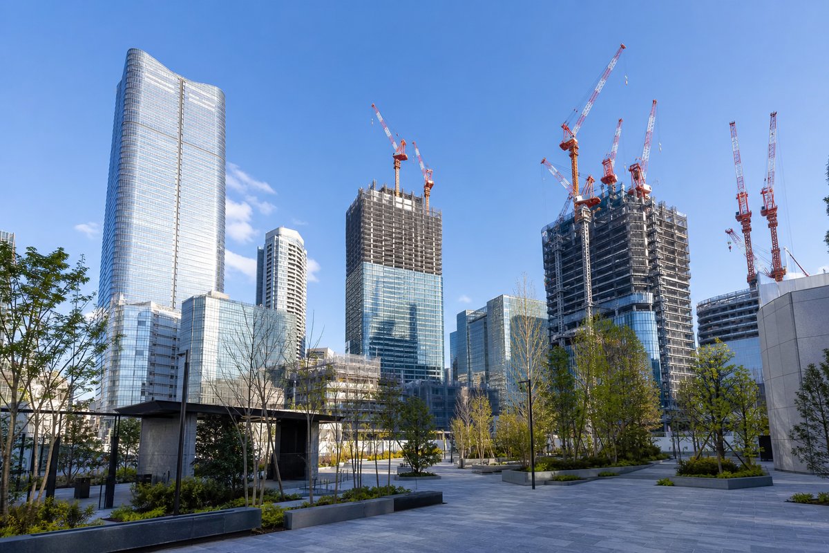 大手町・丸の内エリアのオフィス街の街並み